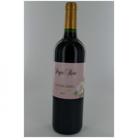 Clos des Cistes 2007 - Domaine Peyre Rose