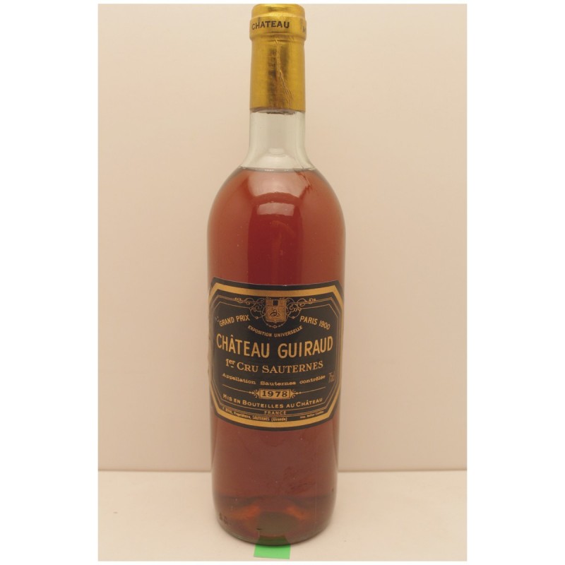 CHÂTEAU GUIRAUD 1990 Sauternes 750mL CHÂTEAU GUIRAUD 1990