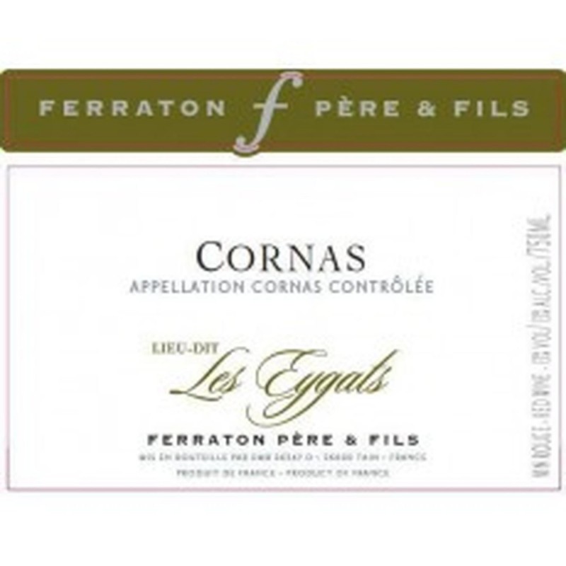 Cornas 2011 "Les Eygats" - Ferraton Pere & Fils Cornas 2011 "Les Eygats" - Ferraton Pere & Fils
