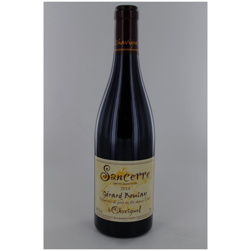 Sancerre Rouge 2014 Gérard Boulay Buying at the Best Price