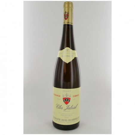Pinot Gris Clos Jebsal - Vendanges Tardives  2010