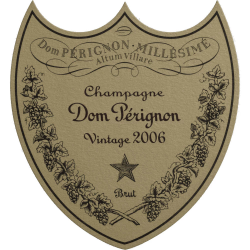 Etiquette Dom Perignon 2006