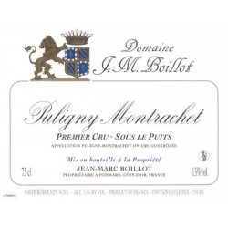 Puligny-Montrachet 1er cru 2016 Sous le Puits - JM Boillot