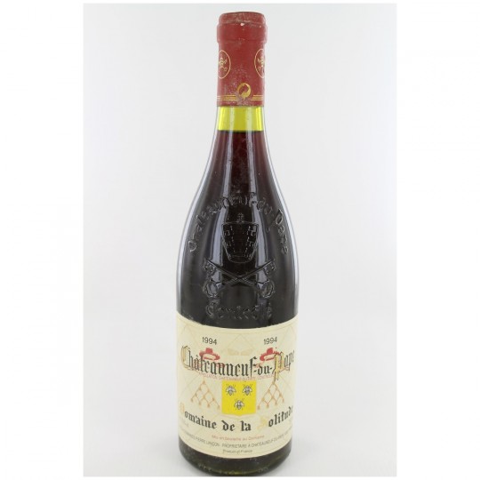 Chateauneuf Du Pape 1994 Domaine De La Solitude At The Best Price Chateauneuf Du Pape 1994 Domaine De La Solitude At The Best Price