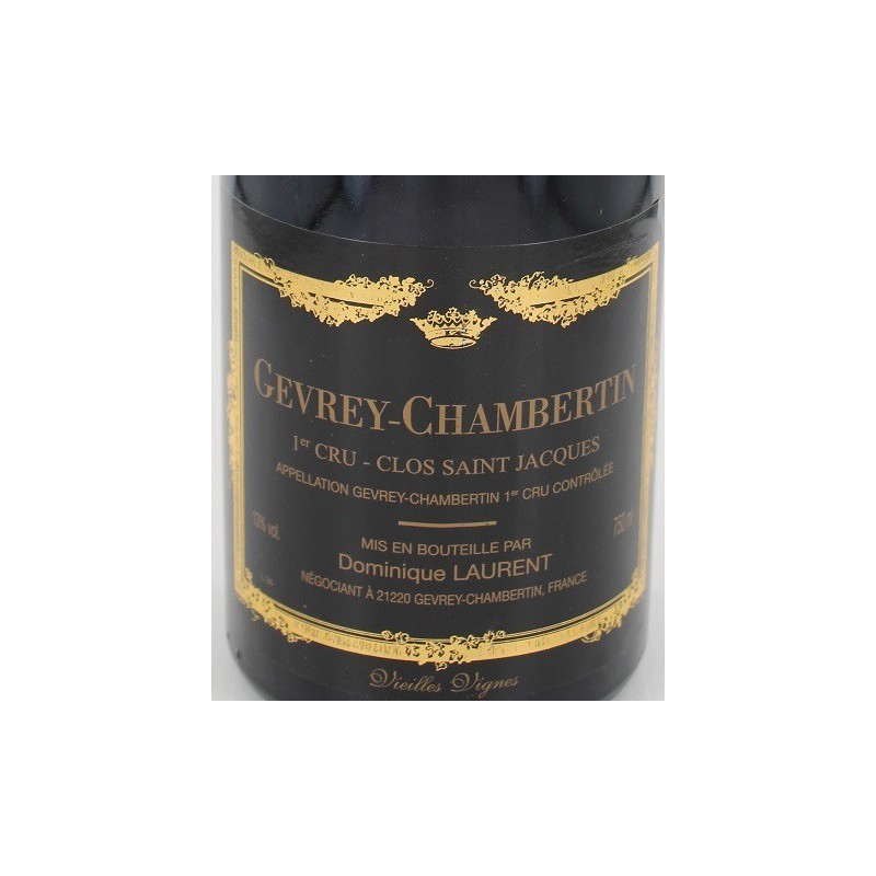 Gevrey Chambertin 1er cru 2011 - Clos St Jacques - Dominique Laurent Gevrey Chambertin 1er cru 2011 - Clos St Jacques - Dominique Laurent