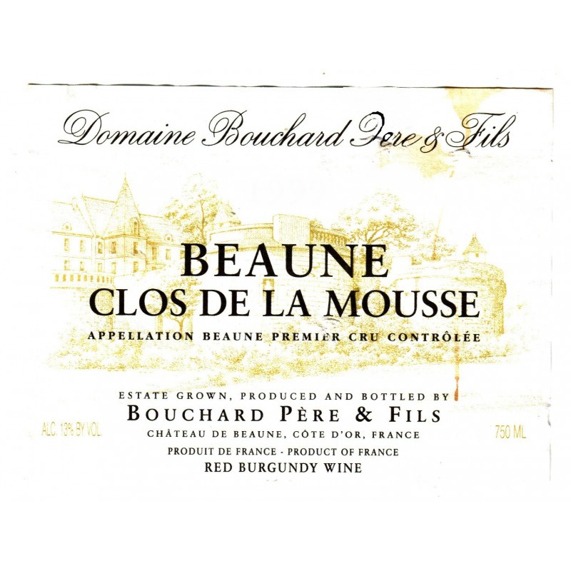 Beaune 1er cru - Clos de la Mousse 1976 Beaune 1er cru - Clos de la Mousse 1976