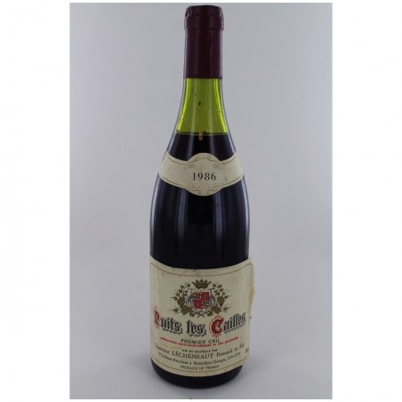 Nuits St Georges 1er Cru 1986 - Les Cailles - Domaine Lecheneaut Nuits St Georges 1er Cru 1986 - Les Cailles - Domaine Lecheneaut