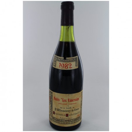 Nuits St Georges 1e Cru 1982 - Les Vaucrains Nuits St Georges 1e Cru 1982 - Les Vaucrains