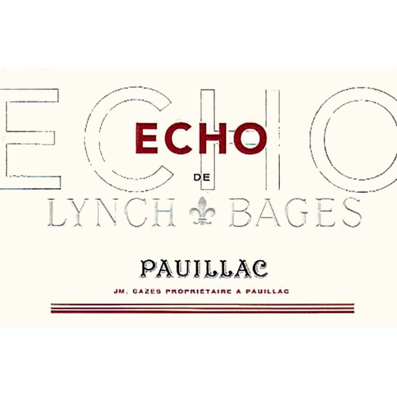 Echo de Lynch Bages 2011 Echo de Lynch Bages 2011