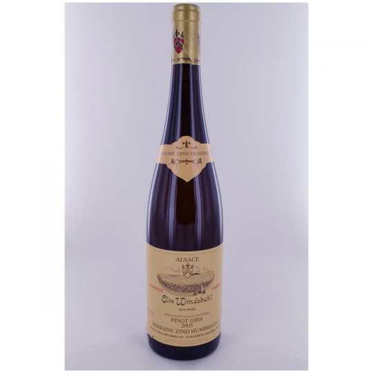 Pinot Gris Clos Windsbuhl 2005 Vendanges Tardives - Zind-Humbrecht Pinot Gris Clos Windsbuhl 2005 Vendanges Tardives - Zind-Humbrecht