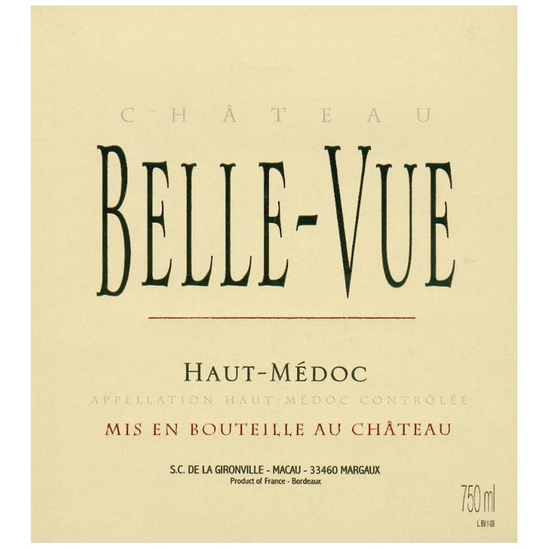 Château Belle-Vue 2004 Château Belle-Vue 2004