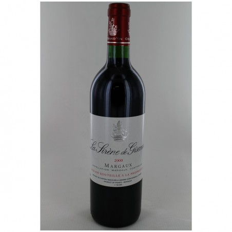 The Sirene of Giscours 2000 - Margaux