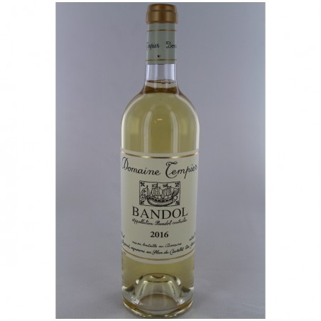 Bandol blanc 2016 - Domaine Tempier