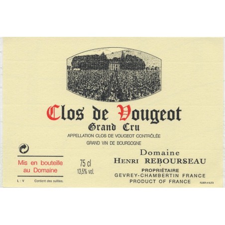 Clos de Vougeot Grand Cru...