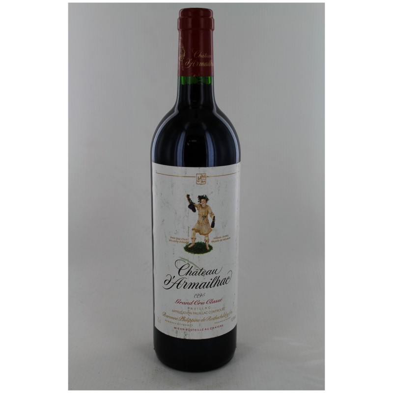 Château d'Armailhac 1995 Pauillac - 5ème Grand Cru Classé Prix