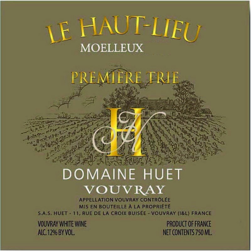 Le Haut Lieu 2003 Moelleux Première Trie - Domaine Huet Le Haut Lieu 2003 Moelleux Première Trie - Domaine Huet