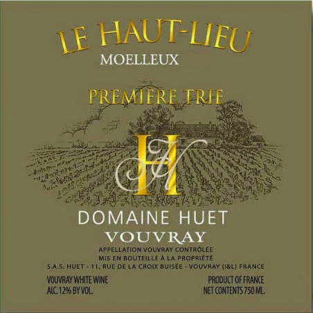 Le Haut Lieu 2003 Moelleux Première Trie - Domaine Huet