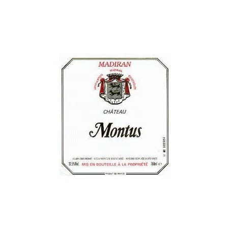 Château Montus 1995 - Alain Brumont