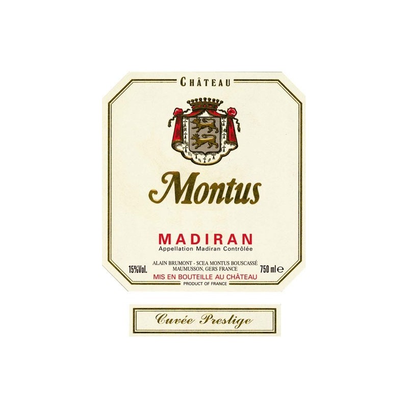 Château Montus Prestige 1996 Château Montus Prestige 1996