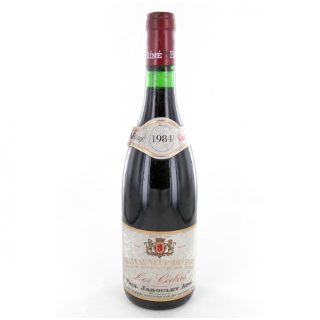 Châteauneuf du Pape 1984 Les Cèdres - Paul Jaboulet Ainé Châteauneuf du Pape 1984 Les Cèdres - Paul Jaboulet Ainé