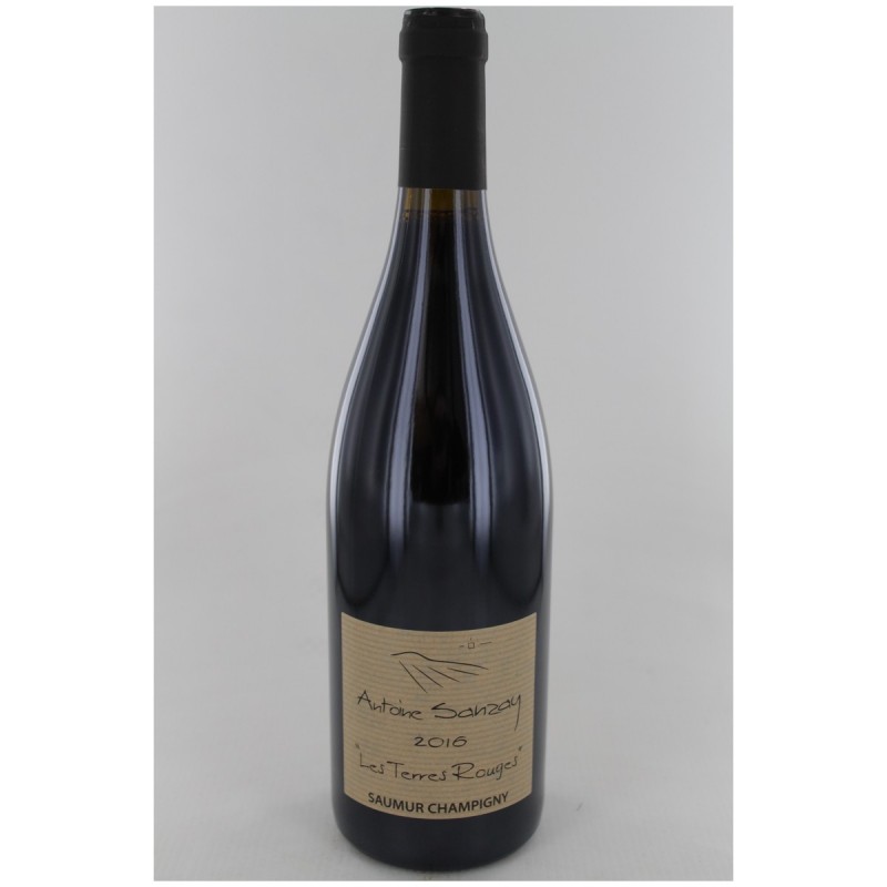 Saumur Champigny 2016 "Les Terres Rouges" - Antoine Sanzay Saumur Champigny 2016 "Les Terres Rouges" - Antoine Sanzay