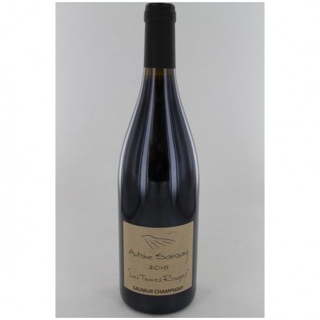 Saumur Champigny 2016 "Les Terres Rouges" - Antoine Sanzay Saumur Champigny 2016 "Les Terres Rouges" - Antoine Sanzay