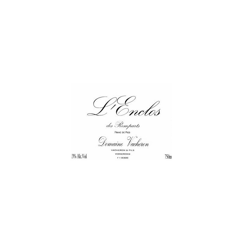Sancerre 2015 L'Enclos - Domaine Vacheron Sancerre 2015 L'Enclos - Domaine Vacheron