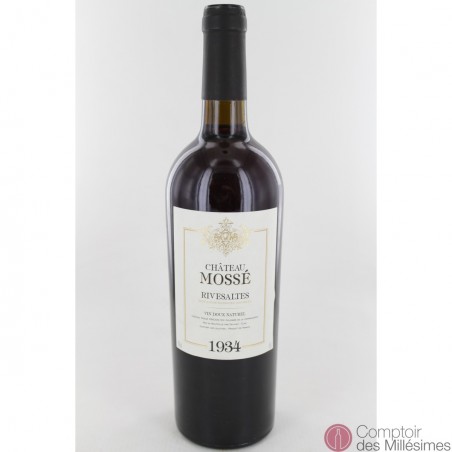 Rivesaltes 1934 - Château Mossé