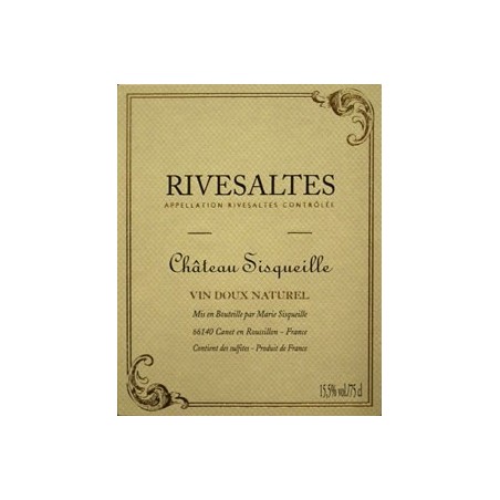 Rivesaltes 1936 - Château Sisqueille