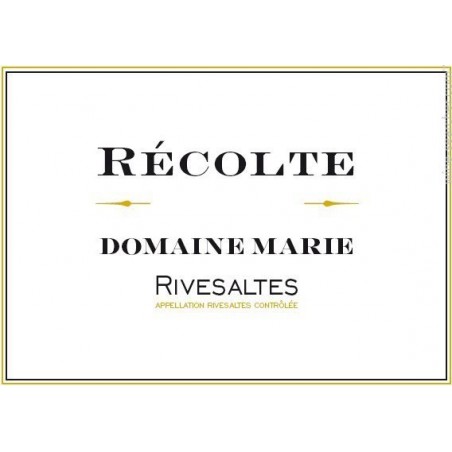 Rivesaltes 1945 Domaine Marie