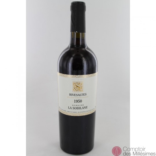 Rivesaltes 1950 - Domaine La Sobilane Rivesaltes 1950 - Domaine La Sobilane
