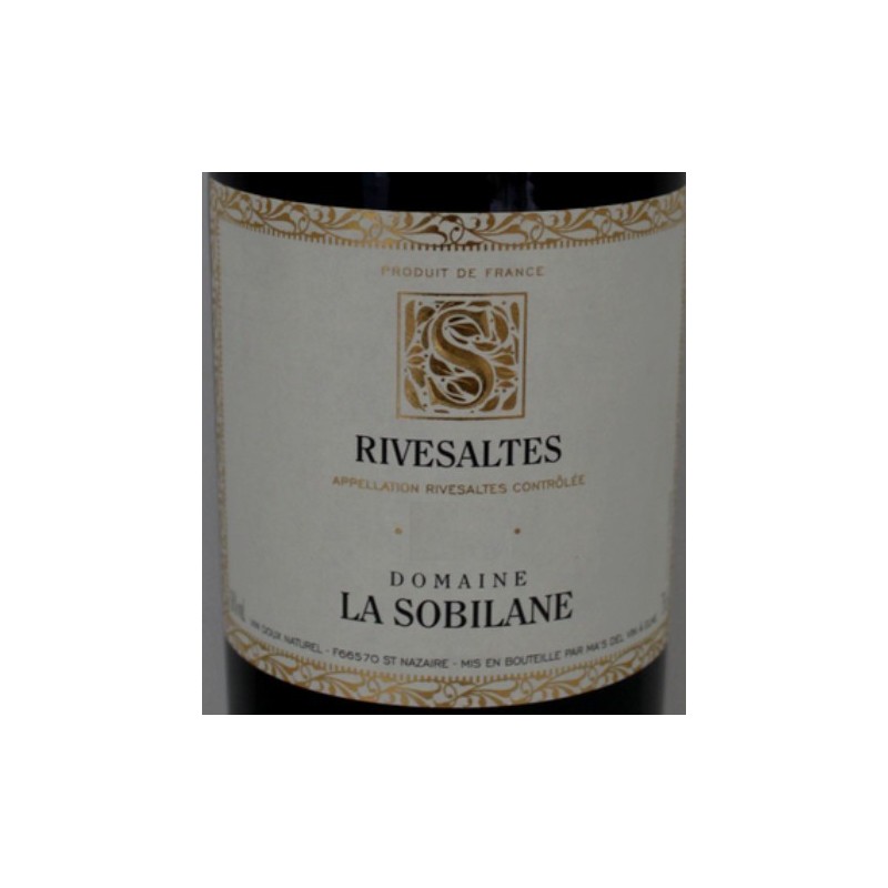 Rivesaltes 1953 - Domaine La Sobilane Rivesaltes 1953 - Domaine La Sobilane