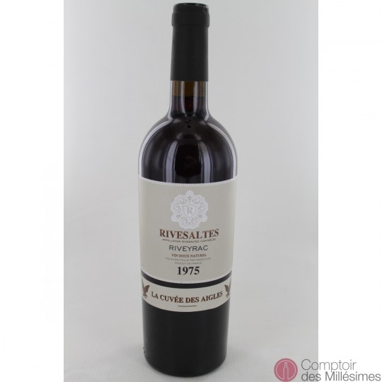 Rivesaltes 1975 La Cuvée des Aigles - Riveyrac Rivesaltes 1975 La Cuvée des Aigles - Riveyrac