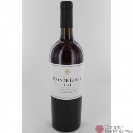 Rivesaltes 1971 - Domaine Sainte Lucie