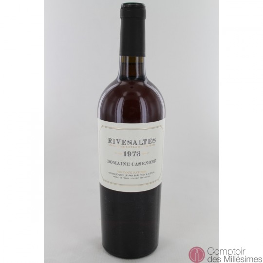 Rivesaltes 1973 - Domaine Casenobe Rivesaltes 1973 - Domaine Casenobe