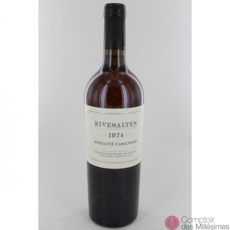 Rivesaltes 1974 - Domaine Casenobe Rivesaltes 1974 - Domaine Casenobe