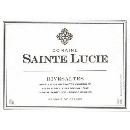 Rivesaltes 1971 - Domaine Sainte Lucie
