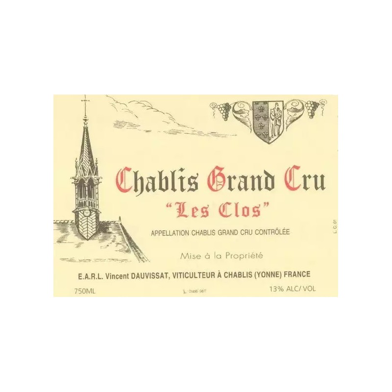 Chablis Grand Cru Les Clos - Dauvissat Chablis Grand Cru Les Clos - Dauvissat