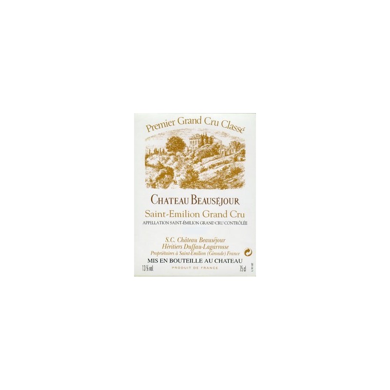Château Beauséjour (Duffau-Lagarosse) 1977 Château Beauséjour (Duffau-Lagarosse) 1977