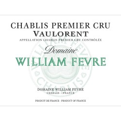 Chablis 1er Cru Vaulorent 2015 - William Fevre