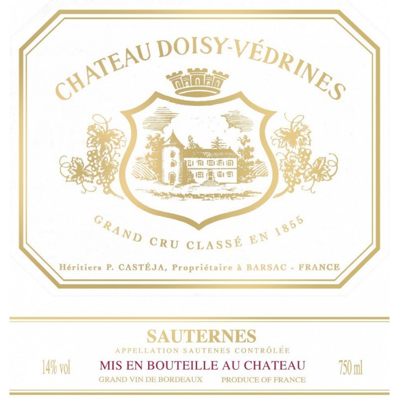 Chateau Doisy-Vedrines 1992 Chateau Doisy-Vedrines 1992