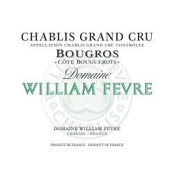 Chablis Grand Cru Bougros Côte Bouguerots 2015 - William Fevre