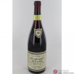 Nuits Saint Georges 1er Cru 1983 Clos de l'Arlot Tête de cuvée - Jules Belin