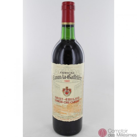 Château Canon la Gaffelière 1981 Château Canon la Gaffelière 1981