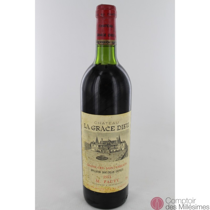 Chateau La Grace Dieu 1974 Chateau La Grace Dieu 1974
