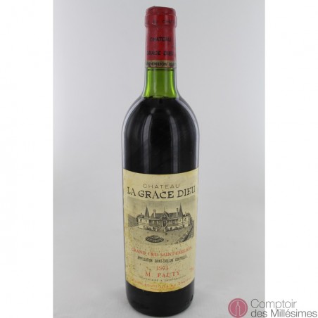Chateau La Grace Dieu 1974