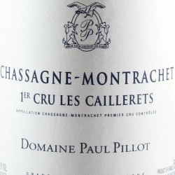 Chassagne Montrachet 1er cru 2016 - Les Caillerets - Paul Pillot