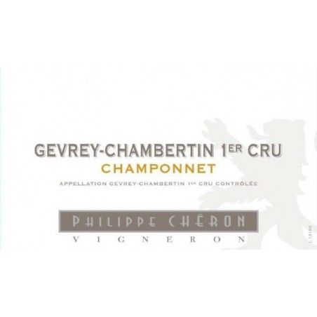 Gevrey Chambertin 1er Cru 2013 Champonnet - Philippe Chéron