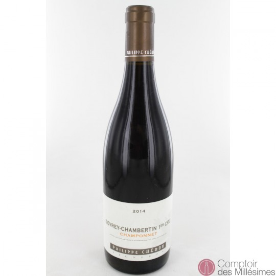 Gevrey Chambertin 1er Cru 2014 Champonnet - Philippe Chéron Gevrey Chambertin 1er Cru 2014 Champonnet - Philippe Chéron