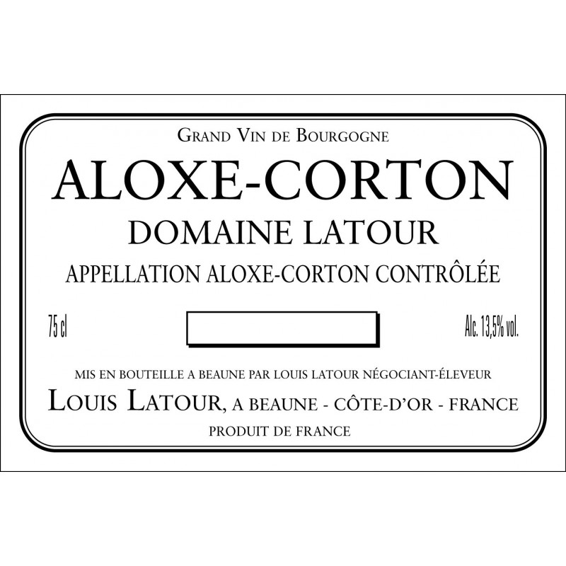 Aloxe Corton Domaine Latour Aloxe Corton Domaine Latour